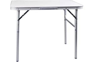 Spetebo Camping Table Pliante Aluminium - très Facile - 75x55x60 cm