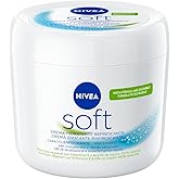 NIVEA Soft Moisturizing Cream for Face, Body and Hands, 500 ml | 48 Hour Hydration, All-Purpose Moisturizer with Vitamin E an