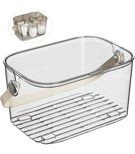 Cestino Doccia Sospeso - Portaoggetti Drenante Per Shampoo E Bagnoschiuma - Foto 3