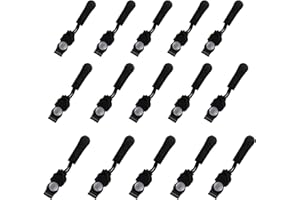 FloralGrace 15 kit de reparación universal con cremallera directa, ajustable y antideslizante, cremallera