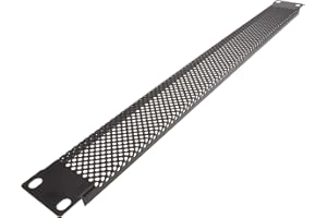 KENABLE Mesh Vented 1U Blanking Plaque pour 19 inch Rack Monté Données Schrank [1U]