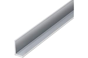 thyssenkrupp Winkelprofil Aluminium 100 x 40 x 3 mm in 2000 mm Länge | Aluwinkel Winkel L-Profil Aluprofil | EN AW-6060
