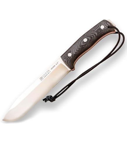 Joker Nomad Survival-Messer – 12,7 Cm Klinge, Micarta-Griff, Kydex-Scheide, Für Outdoor, Jagd & Camping