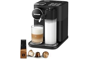 ‎NESPRESSO Nespresso De'Longhi EN640.B Gran Lattissima Kaffeekapselmaschine mit automatischem Milchsystem,19 Bar Druck,1400W,Schwarz
