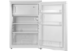 Comfee RCD113WH3EU(E) 113L Kühl-Gefrierkombination,113L Kleinkühlschrank mit 4-Sterne-Gefrierfach, 16L Gefrierfach -18℃-8℃,35dB, Inverter-Kompressor,Weiß