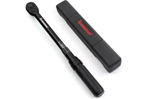 FOURROBBER 1/2" Clé Dynamométrique 25-220 Nm pour Autos,Camion,Motos vélos Précision ±4%