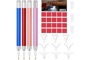 MEISHANG Diamond Painting Accesorios,80 Piezas,Kit Diamond Painting,Aplicable a Diamond Painting,Accesorios para Pintura de Diamantes,5d Accessories Diamond Painting,Manicura Creaciones de Bricolaje Rtc