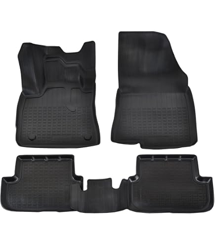 J&J AUTOMOTIVE - Tappetini Auto 3D In TPE Per Volkswagen Passat B8 (dal 2014) - Set 4 Pezzi Con Bordo Rialzato, Inodori E Su Misura