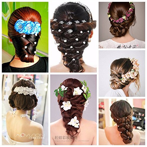 LuckyFine Dame Frisurenhilfe Füllstoff Haar Clip-Pads Haar Frisur Klammer Haar Styling Werkzeug Set - 2