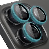 BUFF LABS iPhone 14 Pro Max / 14 Pro Neon Metal Lens Koruyucu (Sky Blue)