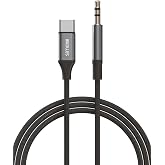 Simex Type C to 3.5mm Tak &Ccedil;alıştır Kumaş &Ouml;rg&uuml;l&uuml; AUX Ses Kablosu Stereo Destekli