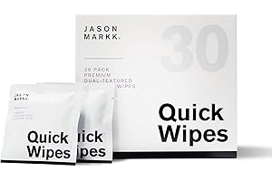Jason Markk Quick Wipes, Schuhreiniger, Pflege für Sportschuhe, 30er Pack, Einzeln verpackt, Ideal für Schuhe, Sicher für Leder, Gummi, Plastik und mehr