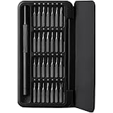 HOTO Feinmechaniker Schraubendreher Set, 28 in 1 Mini Schraubenzieher Satz mit 28 Bits, Manuell Präzision Reparatur Kit mit A