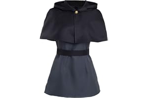 Seaehey TOH - Disfraz escolar con capucha para mujeres y niñas con cinturón