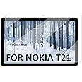 TECHSHIELD Tablet Screen Protector Compatible With Nokia Tab T21 10.4 Inch (2022) (TA-1495, TA-1521)(Transparent)(Pack of 1)