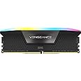 CORSAIR VENGEANCE RGB DDR5 16GB (1x16GB) DDR5 5600 CL40-40-40-77 1.25V Intel XMP Desktop Memory - Black