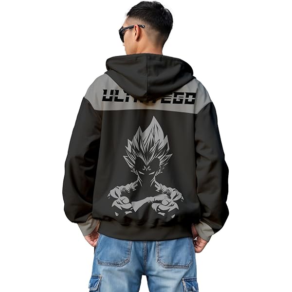 Buy crazymonk Men's Cotton Printed Full Sleeve Oversized Toji