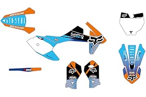 GRAPH COVER KIT Deco Motocross KTM SX 50 2017-2019 Fox+4MINIS PLAQUES