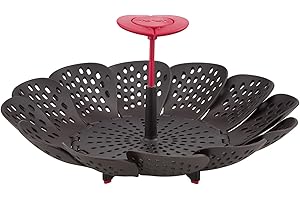 TEFAL Ingenio K2071614, Koszyk do gotowania na parze Ingenio, Kształt dostosowuje się do wielkości naczynia, Bez BPA, Możliwość mycia w zmywarce
