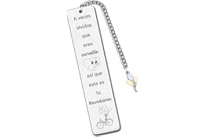 HZBLAZ Hijo Hija Marcadores Regalos Inspirador Amiga Recuerdo Aliento Universidad Cumpleaños Navidad Adolescentes Mujer Hombre Libro Accesorio Motivacional Regreso A La Escuela Mejores Deseos Retiro Recuerdo