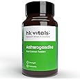 HealthKart hk vitals Ashwagandha Extract 500mg (60 Tablets) | Improves Muscles Strength | Energy and Immunity Booster