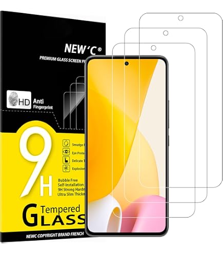 NEWTOP Pellicola In Vetro Temperato Per Xiaomi Mi Note 3 – Spessore 0,33mm, Durezza 9H, Protezione Anti Graffio E Anti Urto, Trasparente