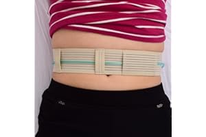 FOMIYES Ceinture de dialyse péritonéale : ceinture de cathéter abdominale respirante, sangle de dialyse abdominale, support de tube d'alimentation sécurisé pour patient dialyse PD, taille L