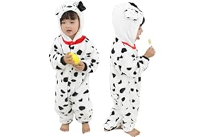 Doladola Costume da Halloween con Tutina con Cappuccio per Animali Costumi per Bambini