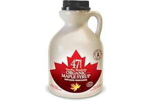 47 NORTH 47° North Canadian Organic Single Source Maple Sryup Very Dark Strong 500ml