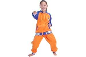 CoolChange Son Goku - Chándal para niños en estilo de béisbol | Chaqueta y pantalones | Tallas: 130 - 150
