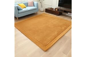 Single tree forest Tappeto Morbido per Bambini, 2,5 cm più Spesso Coperta strisciante, Tappeto Camera da Letto Bambini, Tappeto del Soggiorno-Caramel Colour-100 * 150cm