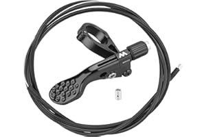 JFOYH Levier de Commande pour Tige de Selle télescopique – Kit de Commande pour Tige de Selle à Passage Interne ou Externe, Compatible Guidon 22,2 mm