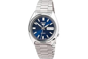 Seiko Men's Analogue Automatic Self-Winding Watch with Stainless Steel Bracelet – SNXS73K