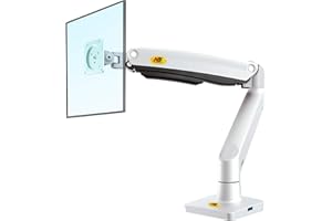 NB North Bayou Supporto per Monitor per Schermo da 22-35 Pollici VESA 75 & 100 (Bianco)