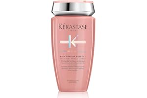 KERASTASE KÉRASTASE Chroma Absolu - Bain Chroma Respect - Shampoing Hydratant Protecteur De Couleur - Acides Aminés & Centella Asiatica - Cheveux Colorés Sensibilisés ou Abîmés - Sans Sulfate