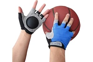 WRZBEST Basketball Dribble Skill Training Assistants,Basketball Dribbling Glasses Goggles and Finger Training Anti Grip Dribble Gloves for Kids Youth and Adult (Gloves for Kids&Youth (35-55Kg))