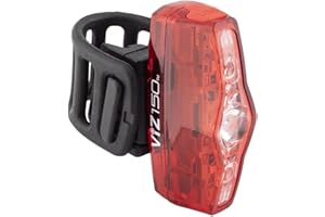 CatEye Viz 150 Luz Trasera para Bicicleta, luz Trasera LED Recargable por USB para Seguridad y Visibilidad de Ciclismo, Modo de Freno de 150 lúmenes