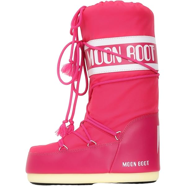 Moon Boot MB ICON Nylon Rosa 35/38 : Amazon.de: Fashion