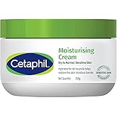 Cetaphil V&uuml;cut Nemlendirici, Kuru ila &Ccedil;ok Kuru, Hassas Ciltler i&ccedil;in Nemlendirici Nemlendirici Krem, YENİ 250 ml, Kokusuz, Kom