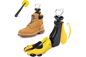 Satauko Boot Shoe Stretcher, Shoe Tree Expander Women Stretch Width & Length, Adjustable Unisex Boot Wide Feet, Leather Boot Widener for Wide Feet.
