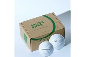 Another Swing - Lot de 24 Balles de Golf d'Occasion INESIS Soft 500 - Qualité - Idéales pour Débutants et Joueurs Confirmés - Qualité Premium et Performance – Marque FrançaiseA