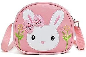 XIABYAYU Handtasche Mädchen, Mädchen Umhängetasche, Handtasche Kinder, Kinder Umhängetasche, Tasche Mädchen, Kaninchen Tasche Kinder für Mädchen Geburtstag Ostern