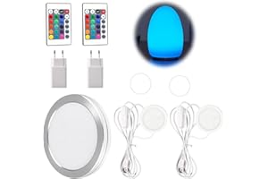 LIAVOP 2 Piezas Kit de iluminación LED, Bambu Lab Makerworld 3D Impreso DIY Hardware Modelo Piezas de Repuesto 5V Alimentado por USB, con Adaptador