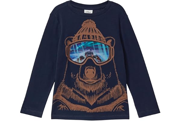 s.Oliver Junior pojkar 2173440 T-shirt långärmad