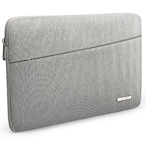 JSVER 13 3 Zoll Laptoph  lle Notebook Tasche aus Stoff speziell f  r Macbook Air  Pro Retina Sleeve H  lle  Spritzwasserfest  einfach