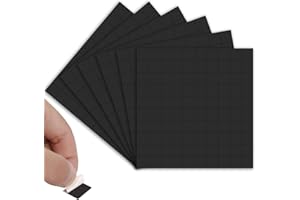 WYTNB 600Pcs Self Adhesive Magnetic Squares, 15x15x1mm Flexible Sticky Magnetic Sheets, Pre-Cut Magnet Tapes, Magnetic Plates with Adhesive Backing, Cutable Magnetic Strips, Stick-On Wall Magnets for Crafts