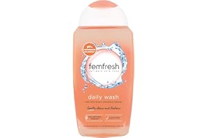 Femfresh Daily Intimate Wash, Feminine Hygiene Shower & Bath Gel Cleanser, pH Balanced, Soap Free Feminine Wash with Aloe Ver