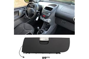 MULCORT Tapa de compartimento de almacenamiento de repuesto para Peugeot 107 AYGO Citroen C1 2005-2015 para vehículos con volante a la izquierda
