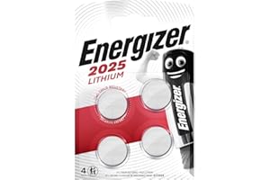 Energizer Cr2025 Baterie, Srebrny, 4 sztuki