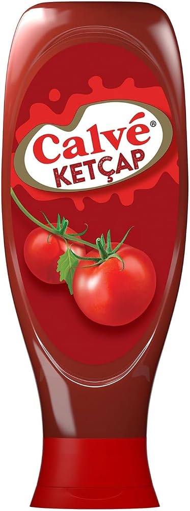 Calve Ketçap Tam Mevsiminde Toplanan Domatesler 610 g/550 ml